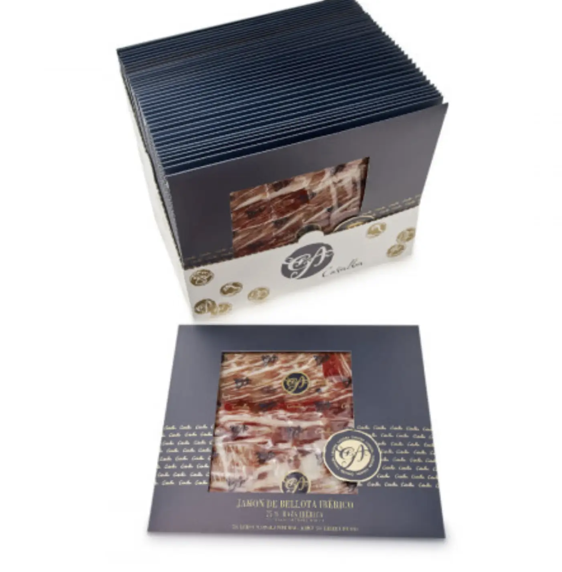 Jambon ibérique coupé à la main