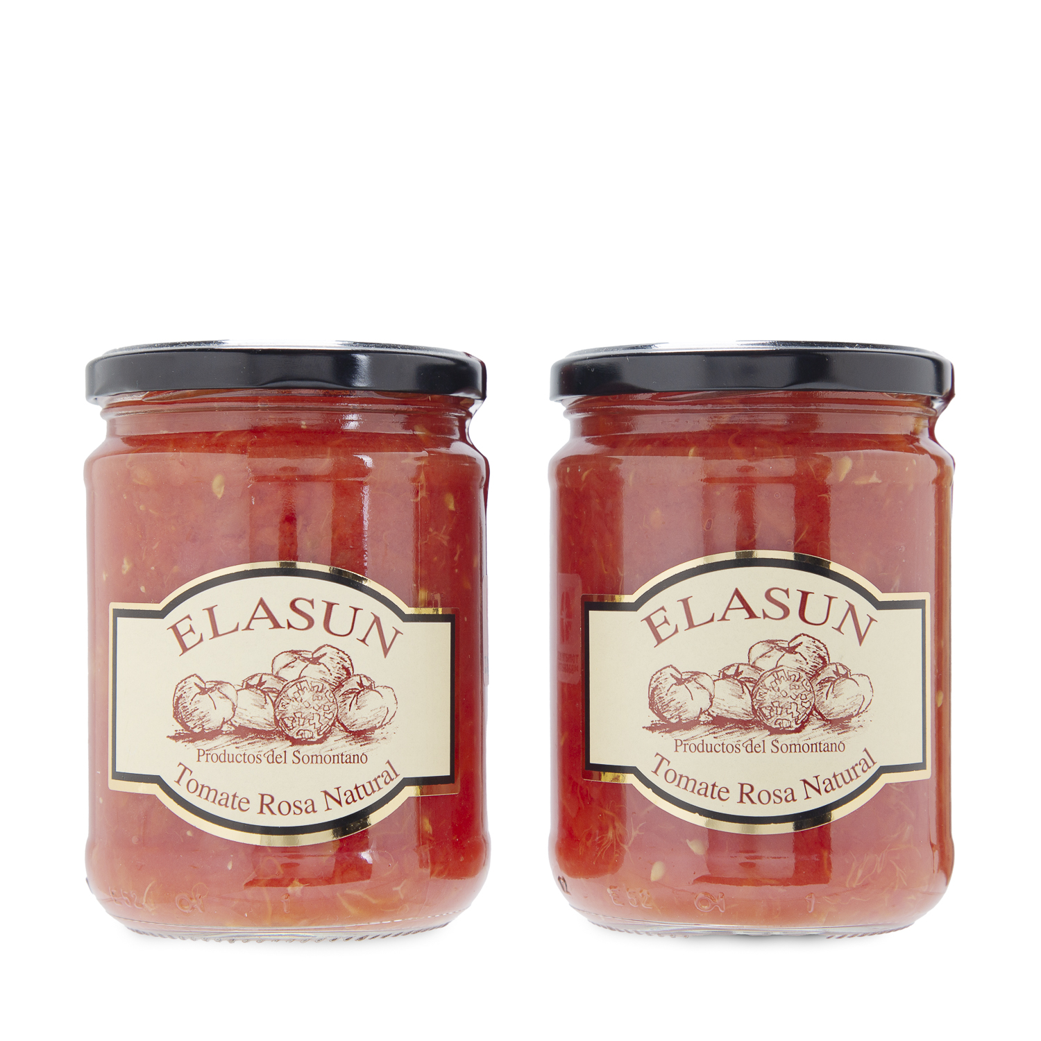 Tomate Rosa de Barbastro. Duo